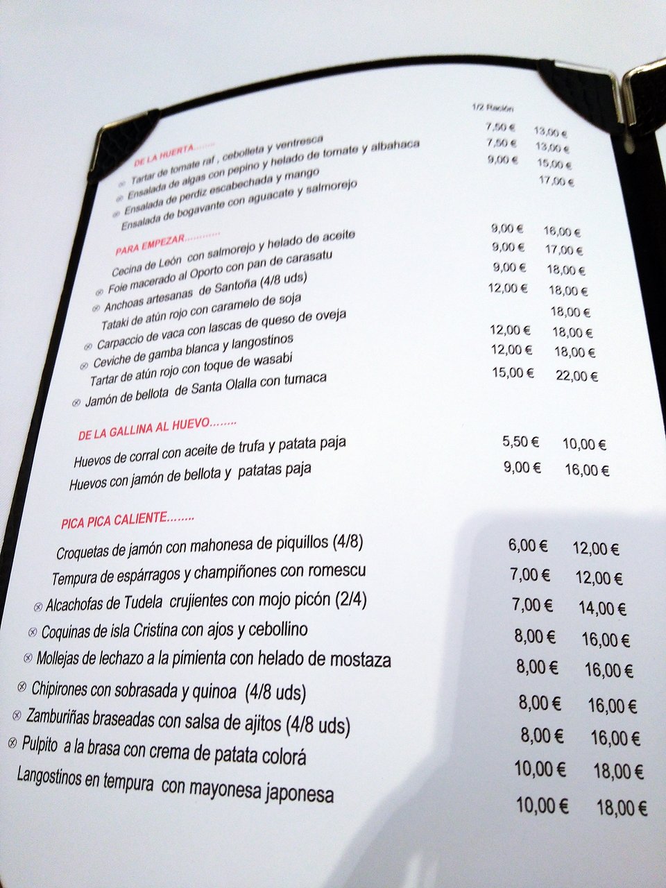 menu review la terraza de alba traditional cuisine in tres cantos