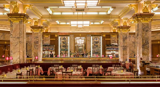 french foodie experience at brasserie zedel restaurant in london